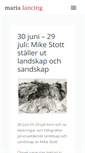 Mobile Screenshot of marialancing.se